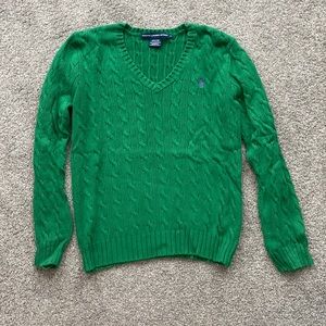 Excellent quality Ralph Lauren cableknit sweater